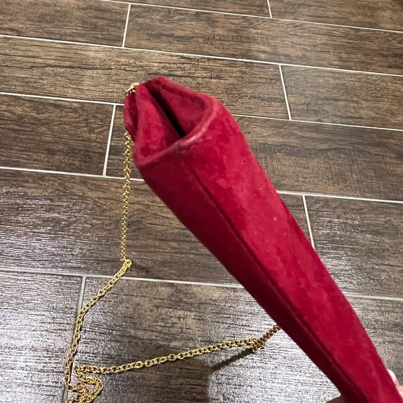 Bally —bright red chain purse - Picture 9 of 9